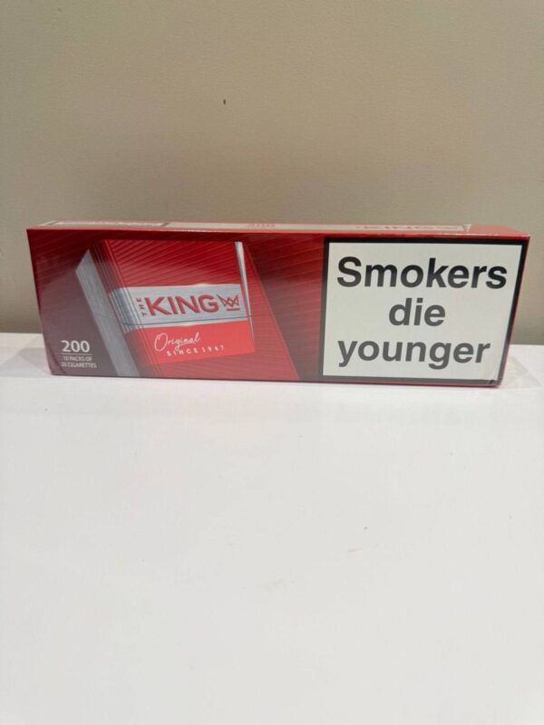 The King Red Cigarettes